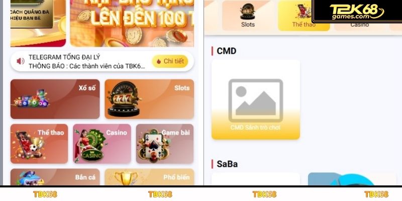 Điểm mạnh của chuyên mục thể thao TBK68